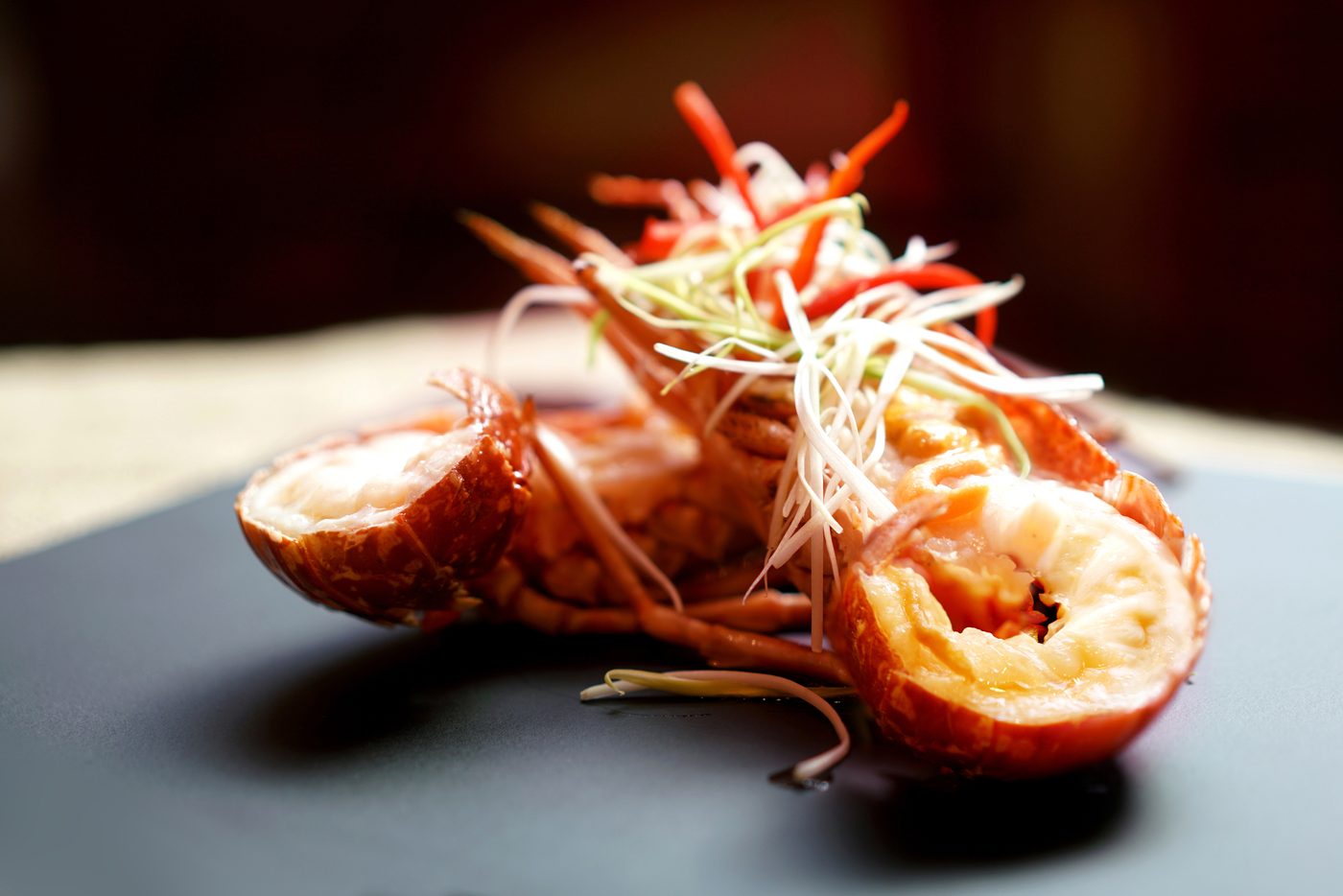 Homard sauté